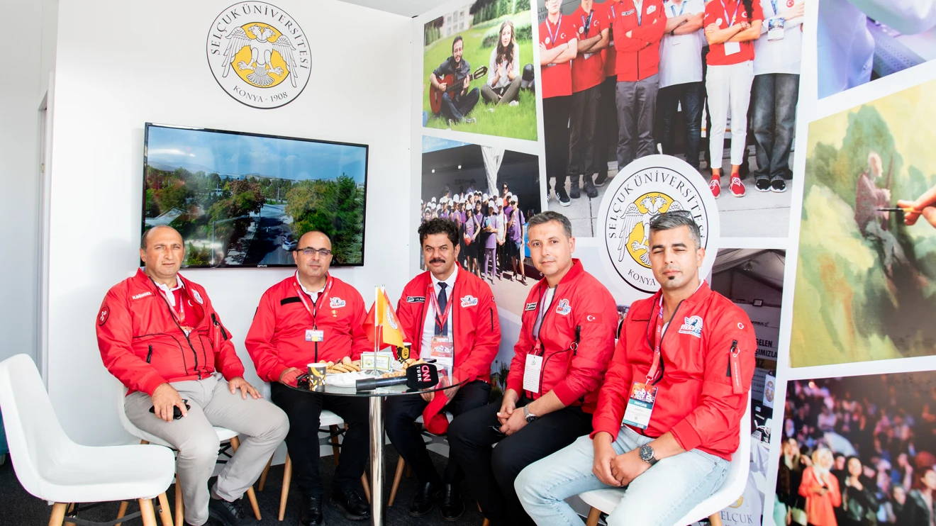 Rektör Yılmaz, TEKNOFEST İstanbul’da öğrencilerle buluştu